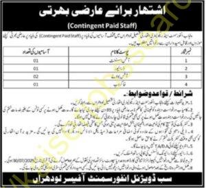 Punjab Enforcement and Regulatory Authority PERA Management Posts Lodhran 2025